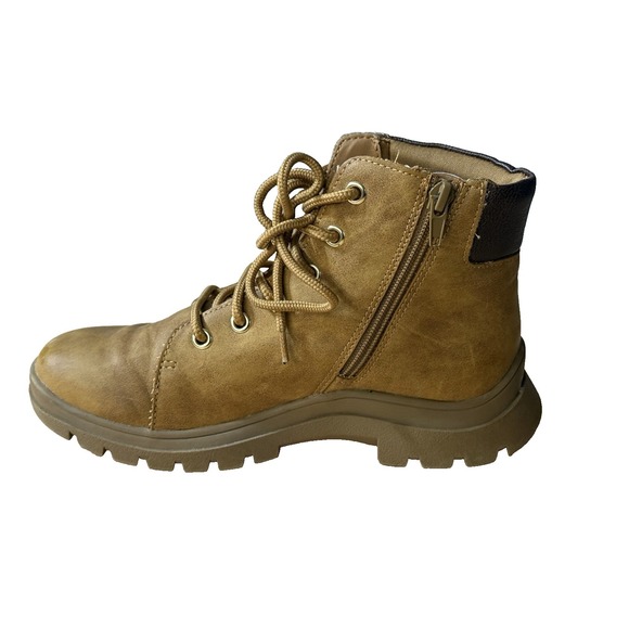 me too Shoes - Me Too "SIMON"  Kids Boots Brown Size‎ 5.5 M